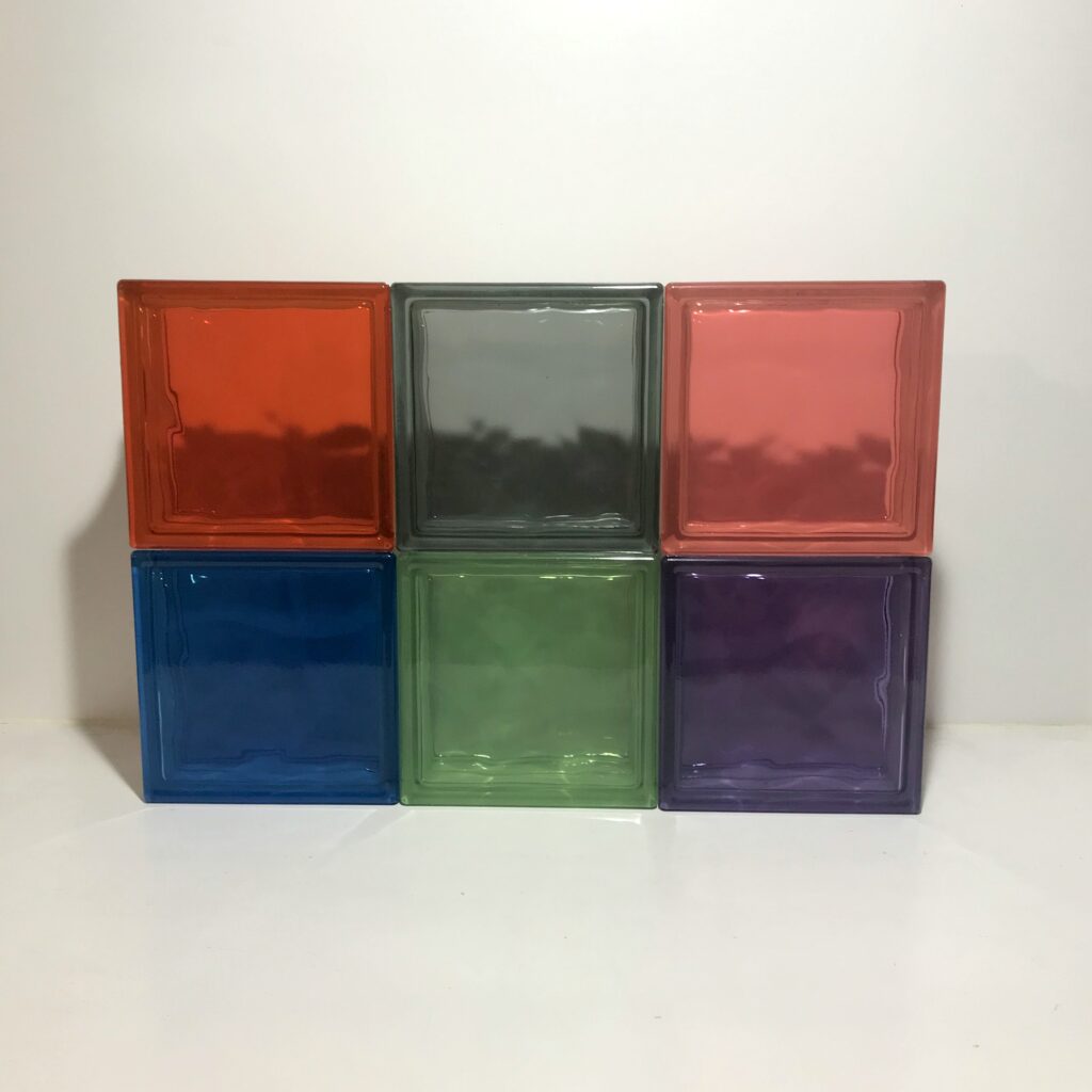Custom Color Glass Block Line Quality Glass Block
